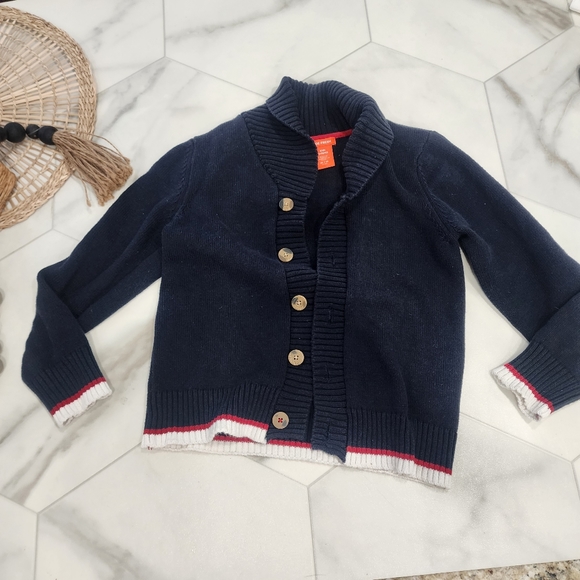 [ JOE FRESH] boys size Medium,( 7-8) long sleeve button down cardigan jacket. - Picture 2 of 16